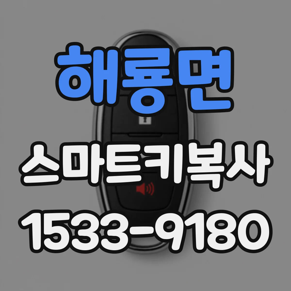 해룡면 스마트키복사