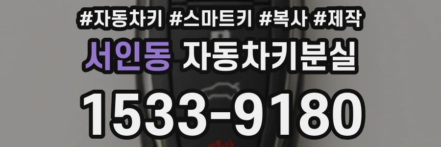 서인동 자동차키분실