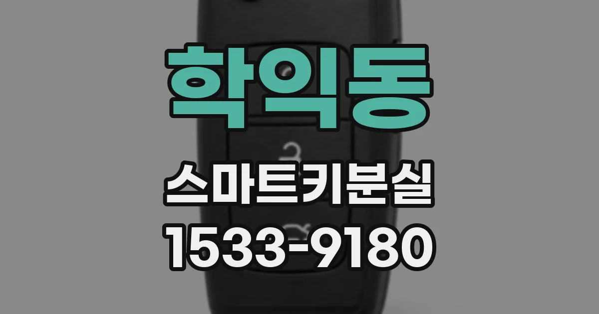 학익동 스마트키분실