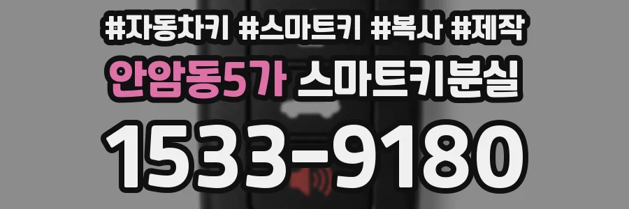 안암동5가 스마트키분실
