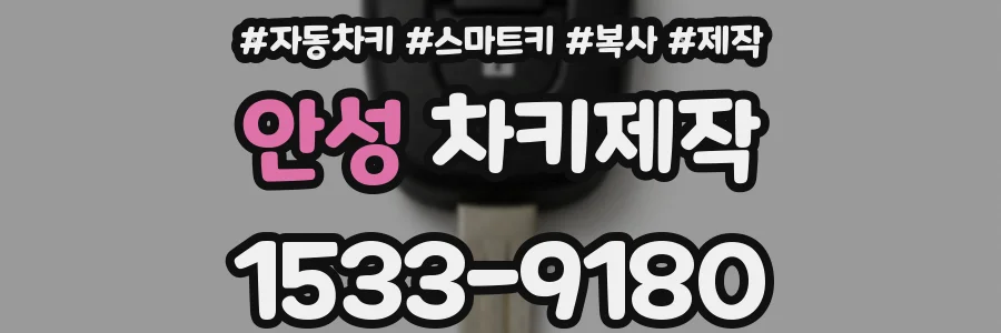 안성 차키제작