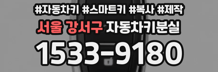 서울 강서구 자동차키분실