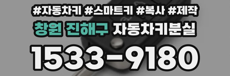 창원 진해구 자동차키분실