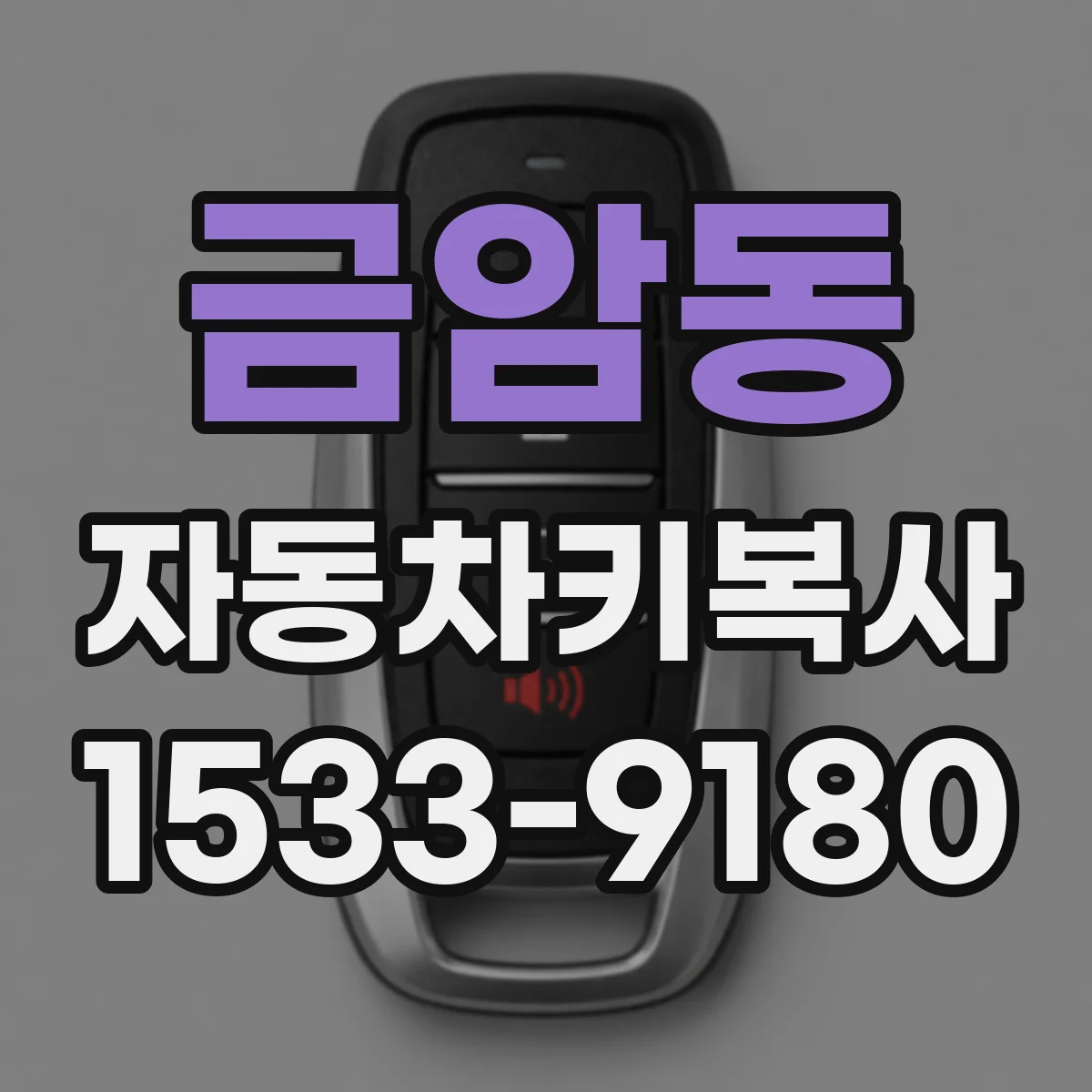 금암동 자동차키복사