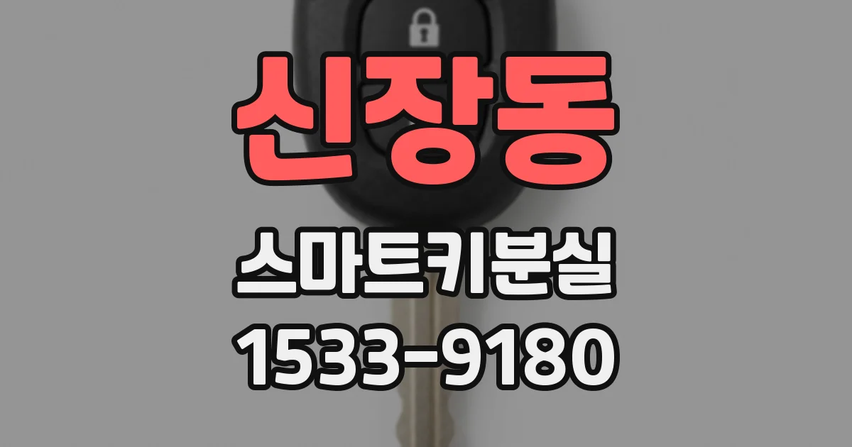 신장동 스마트키분실