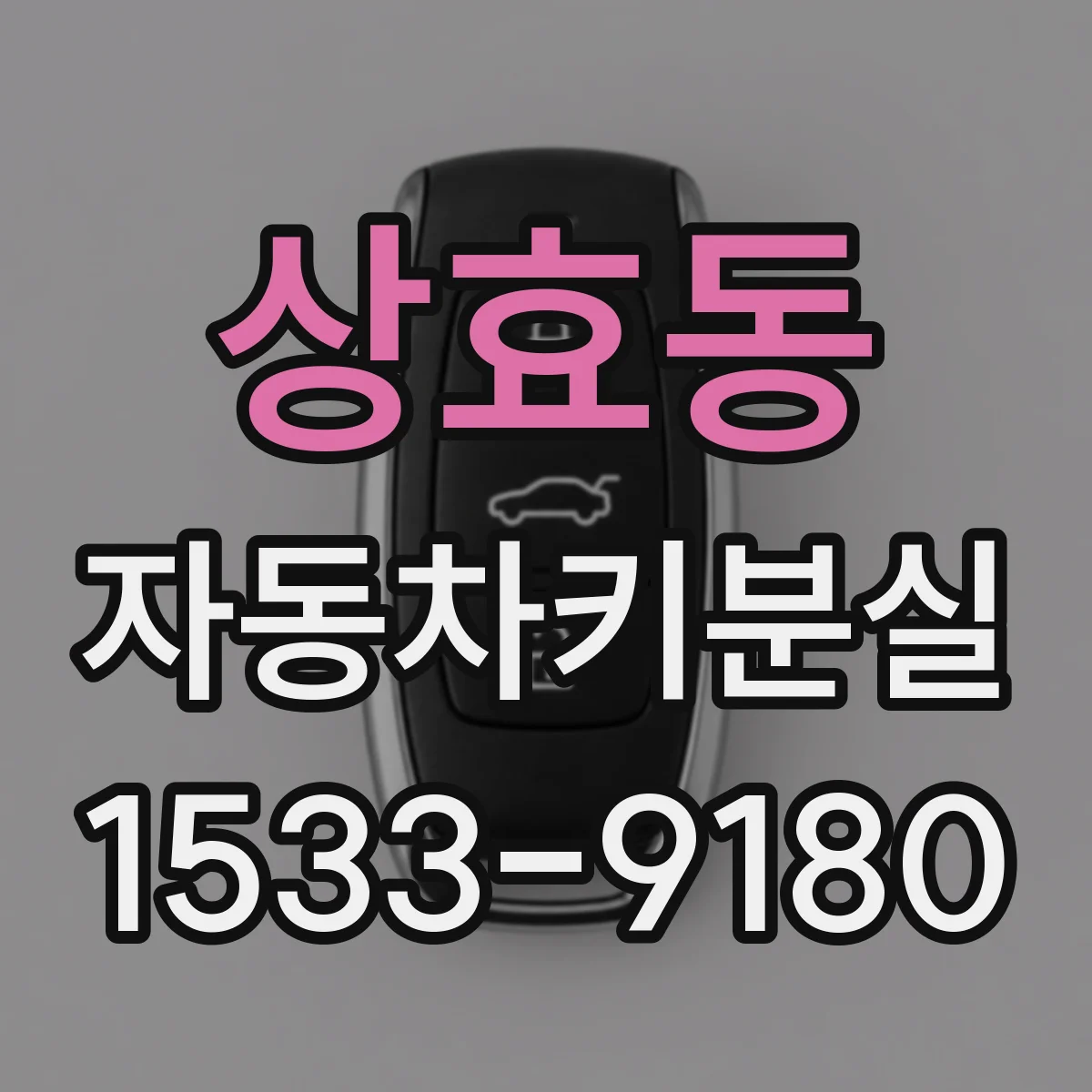 상효동 자동차키분실