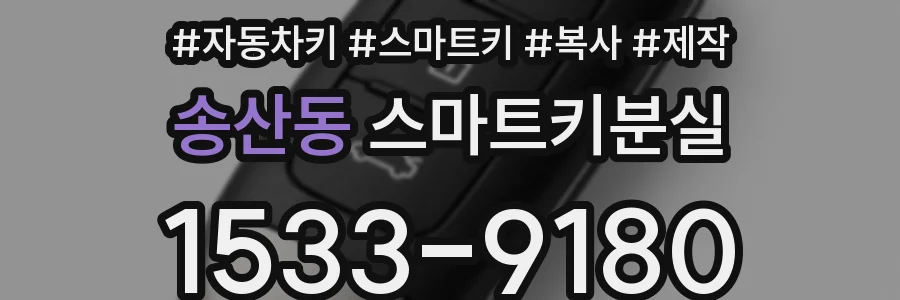 송산동 스마트키분실