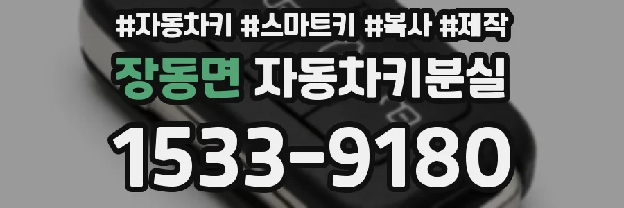 장동면 자동차키분실