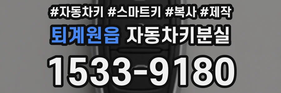 퇴계원읍 자동차키분실
