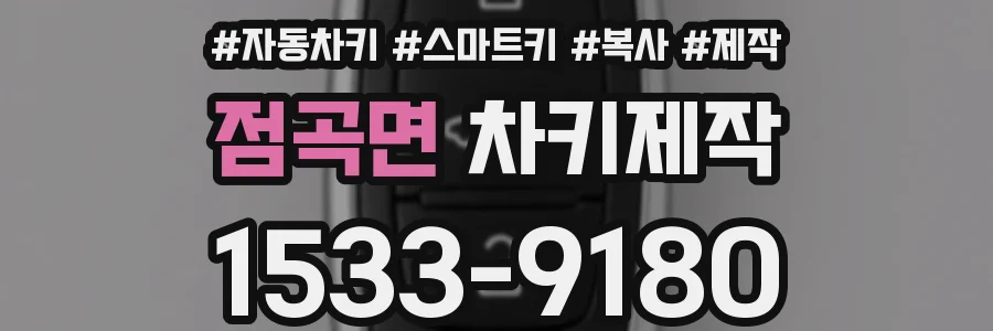 점곡면 차키제작