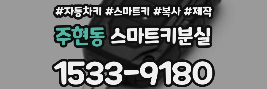 주현동 스마트키분실