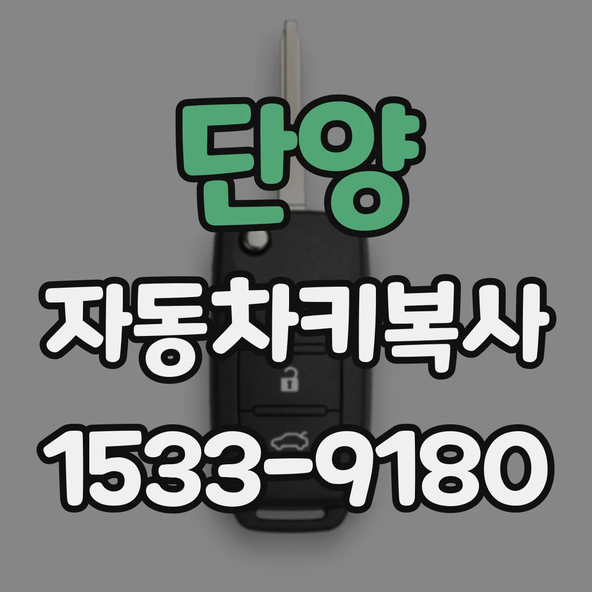 단양 자동차키복사