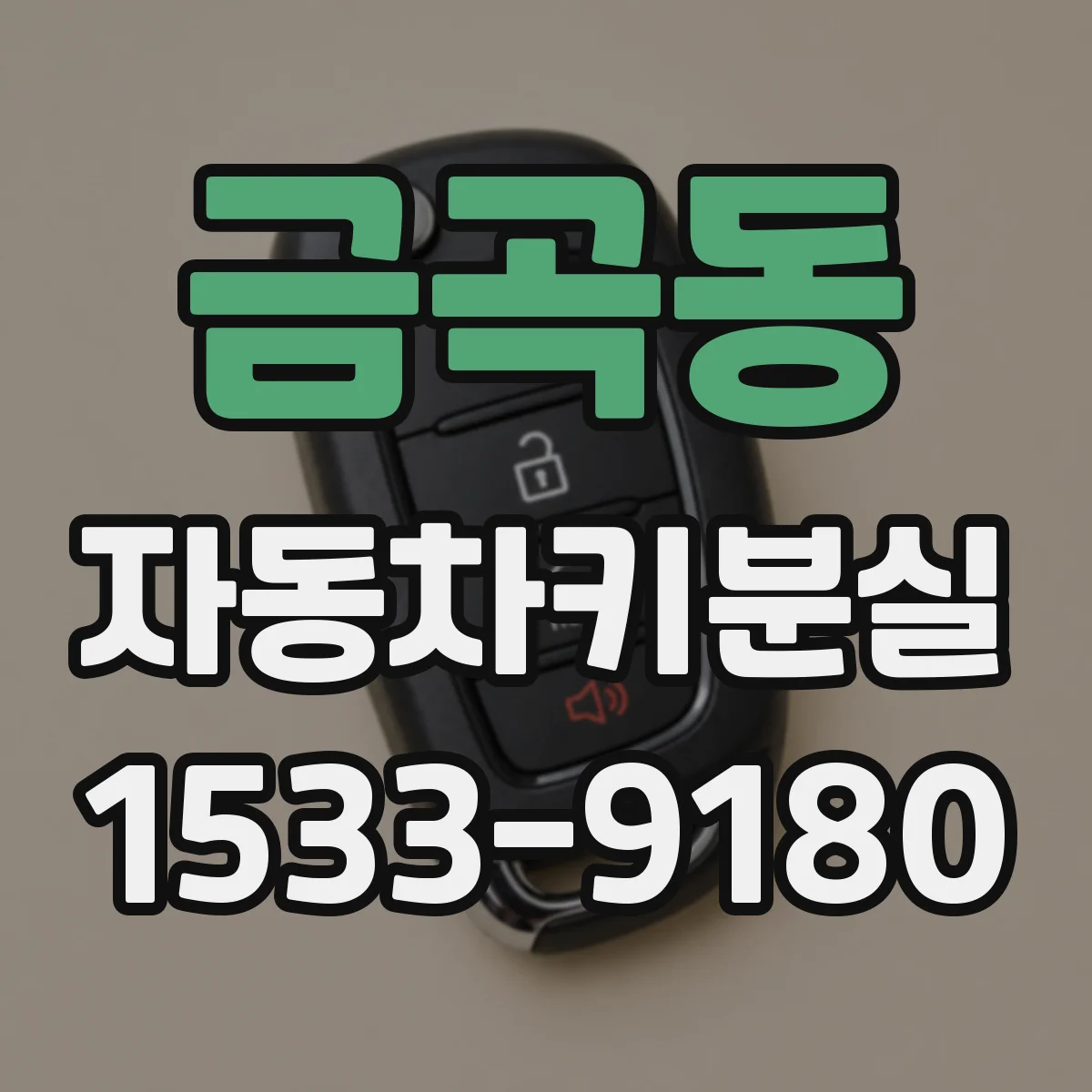 금곡동 자동차키분실