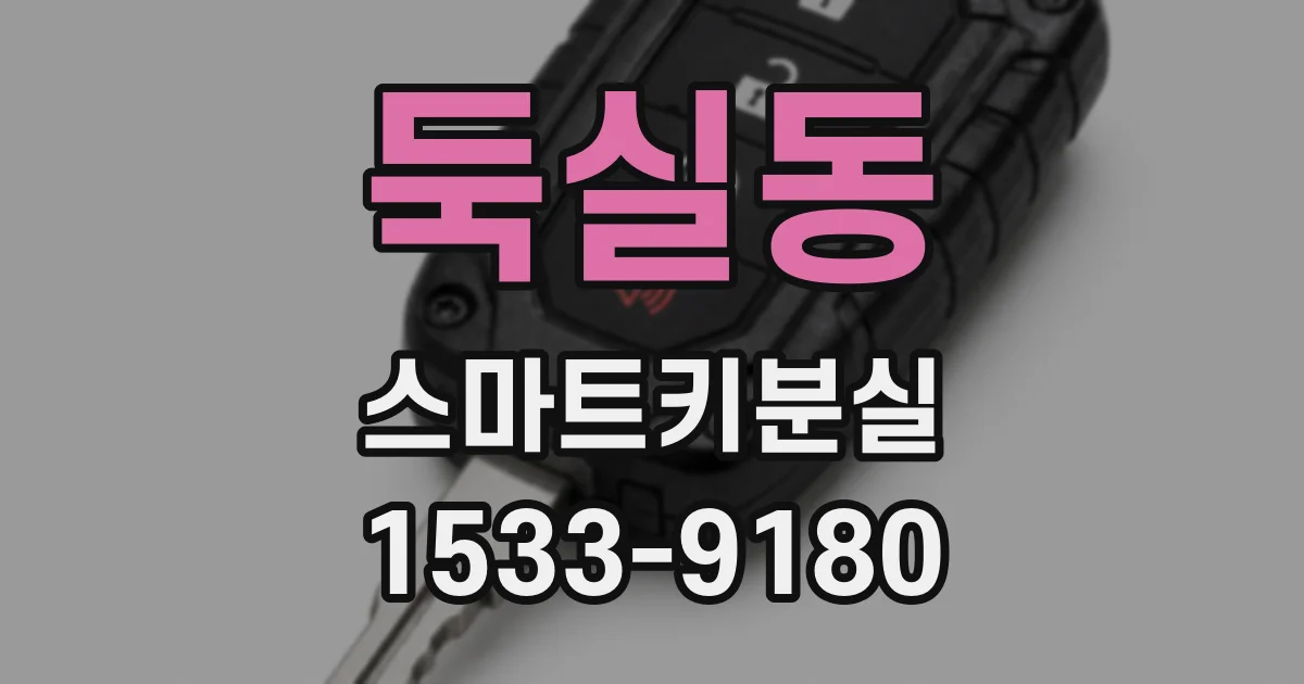 둑실동 스마트키분실