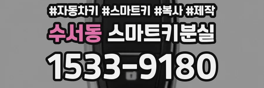 수서동 스마트키분실