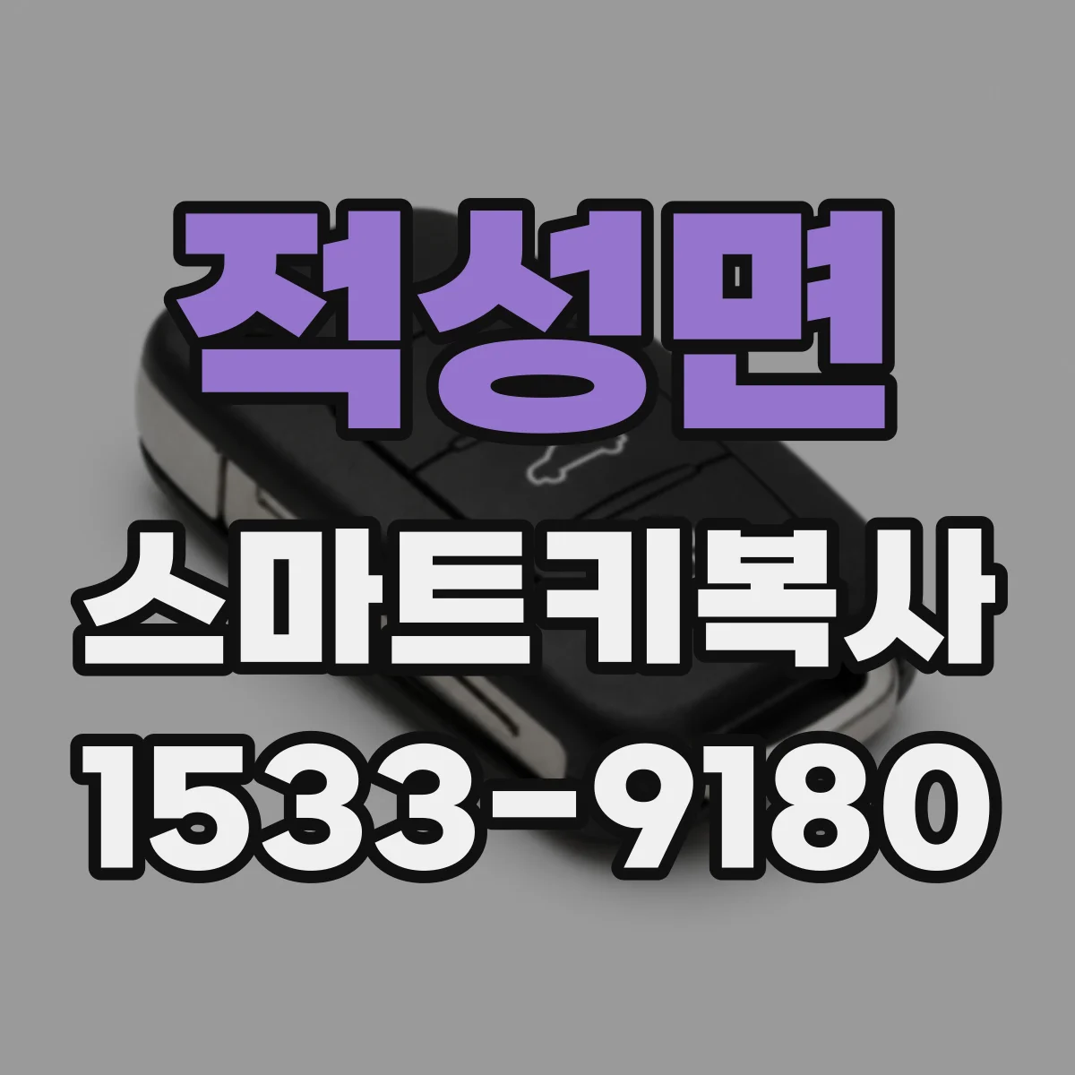적성면 스마트키복사