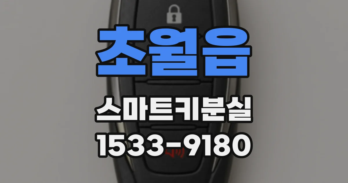 초월읍 스마트키분실