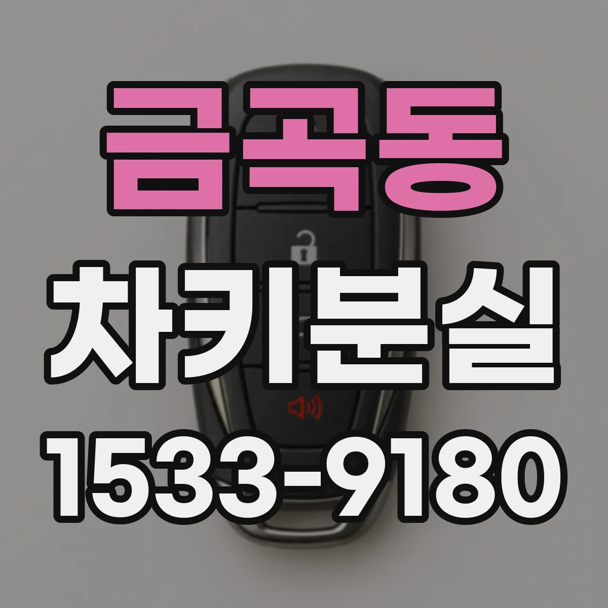금곡동 차키분실