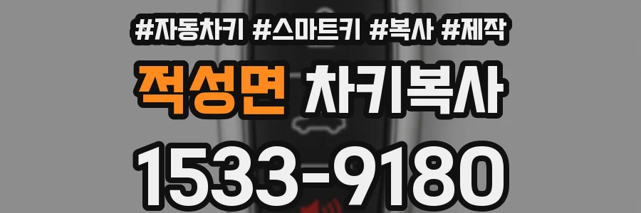 적성면 차키복사