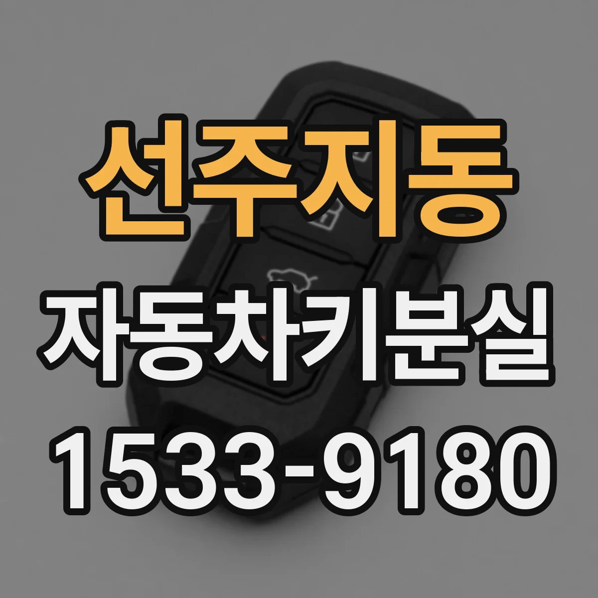 선주지동 자동차키분실