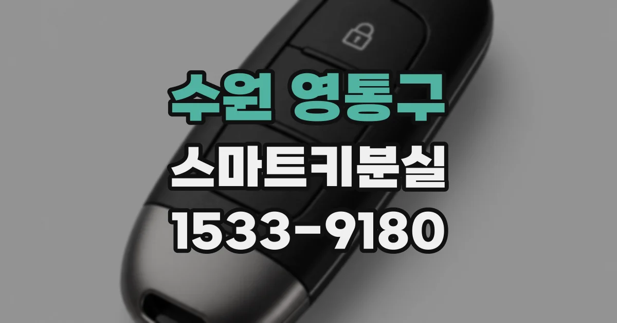 수원 영통구 스마트키분실