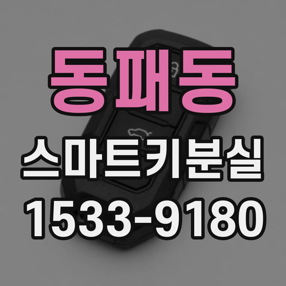 동패동 스마트키분실