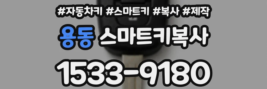 용동 스마트키복사