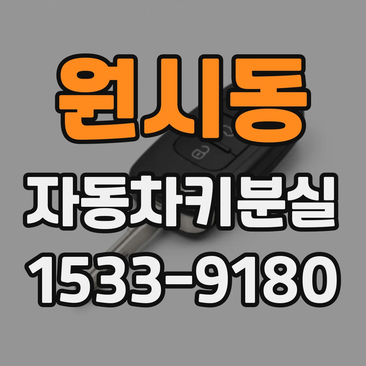 원시동 자동차키분실