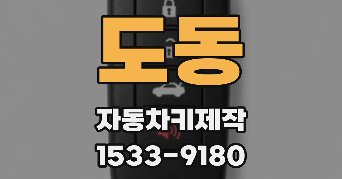도동 자동차키제작