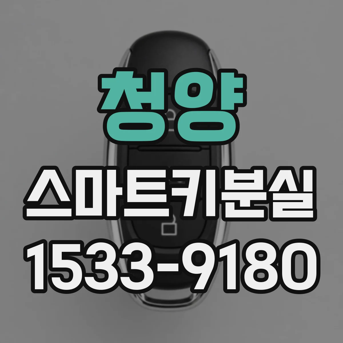 청양 스마트키분실