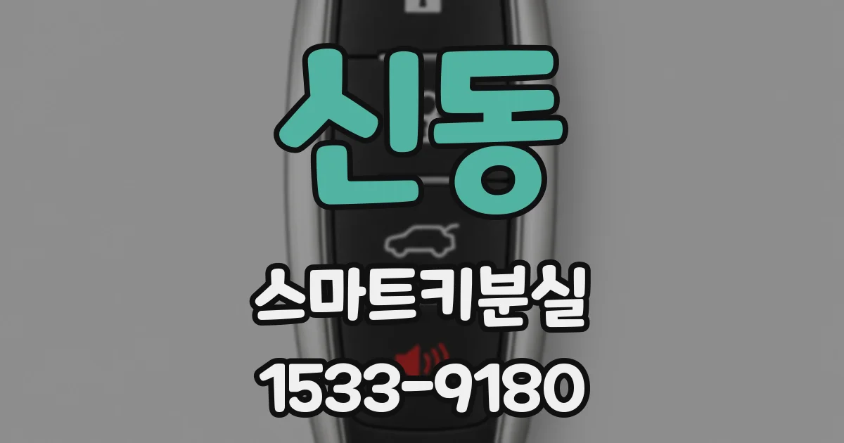 신동 스마트키분실