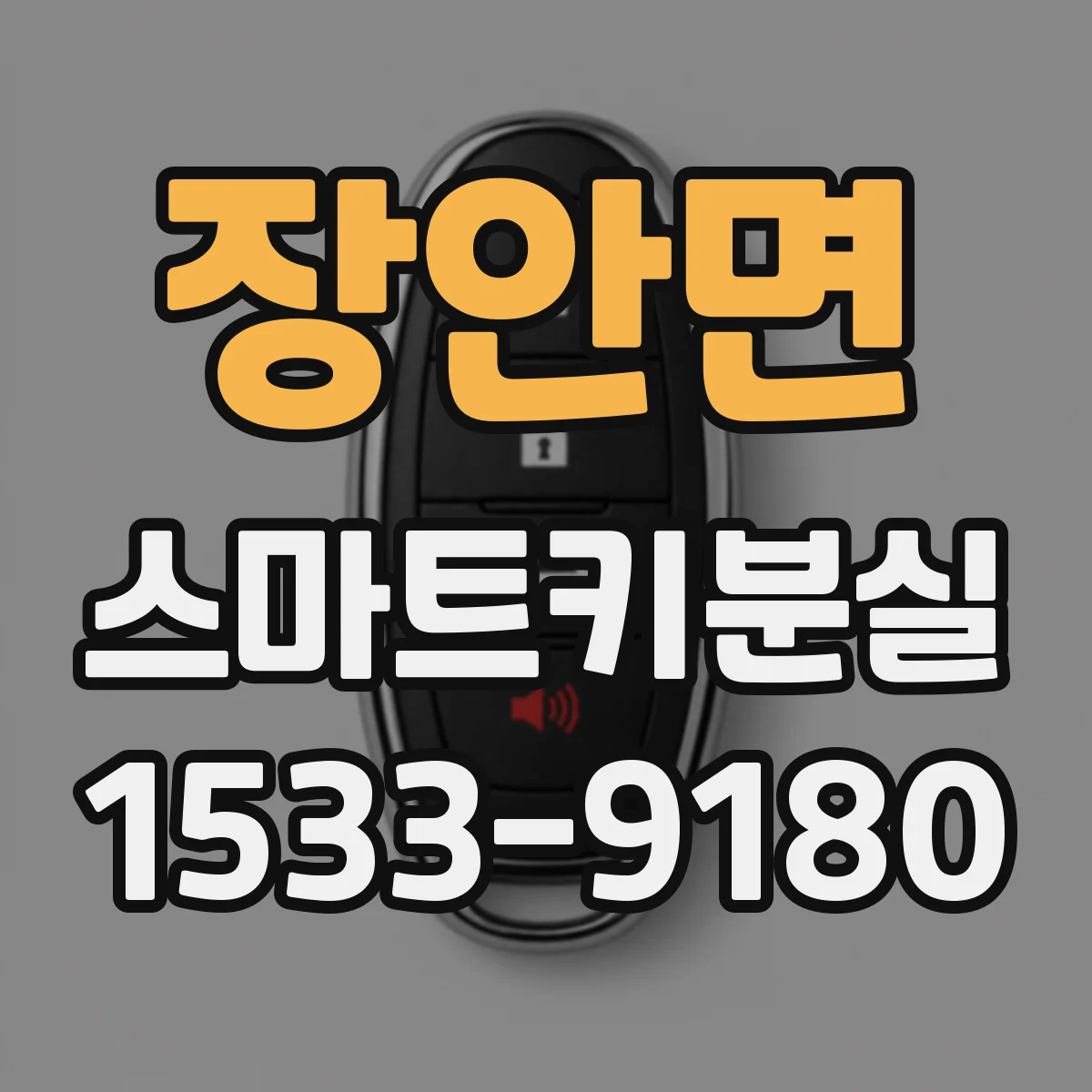 장안면 스마트키분실