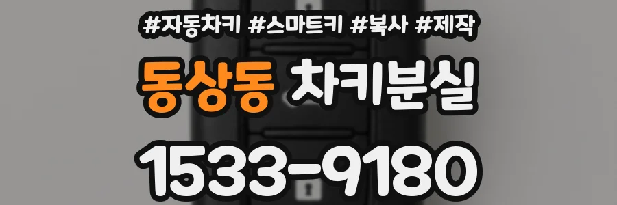 동상동 차키분실