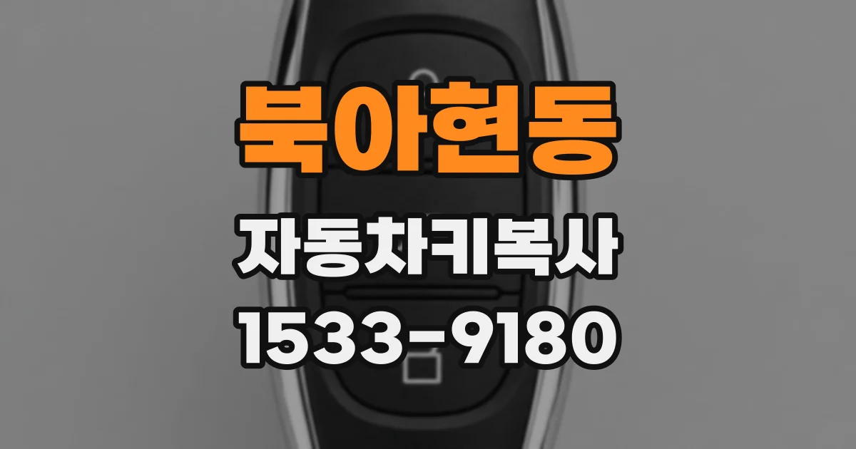 북아현동 자동차키복사