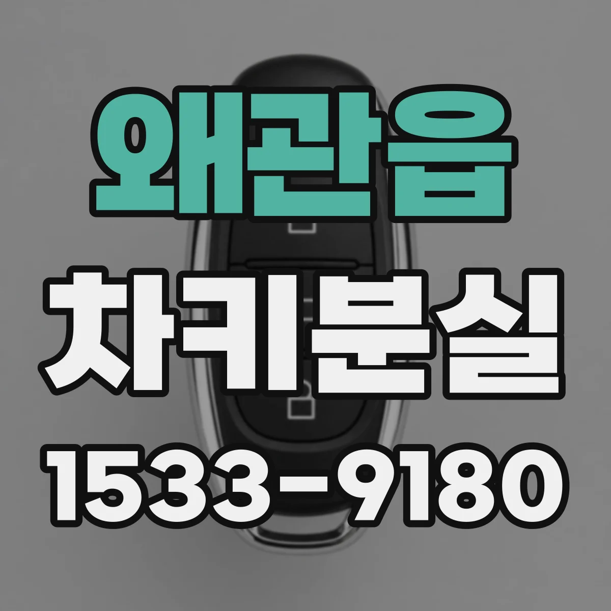 왜관읍 차키분실