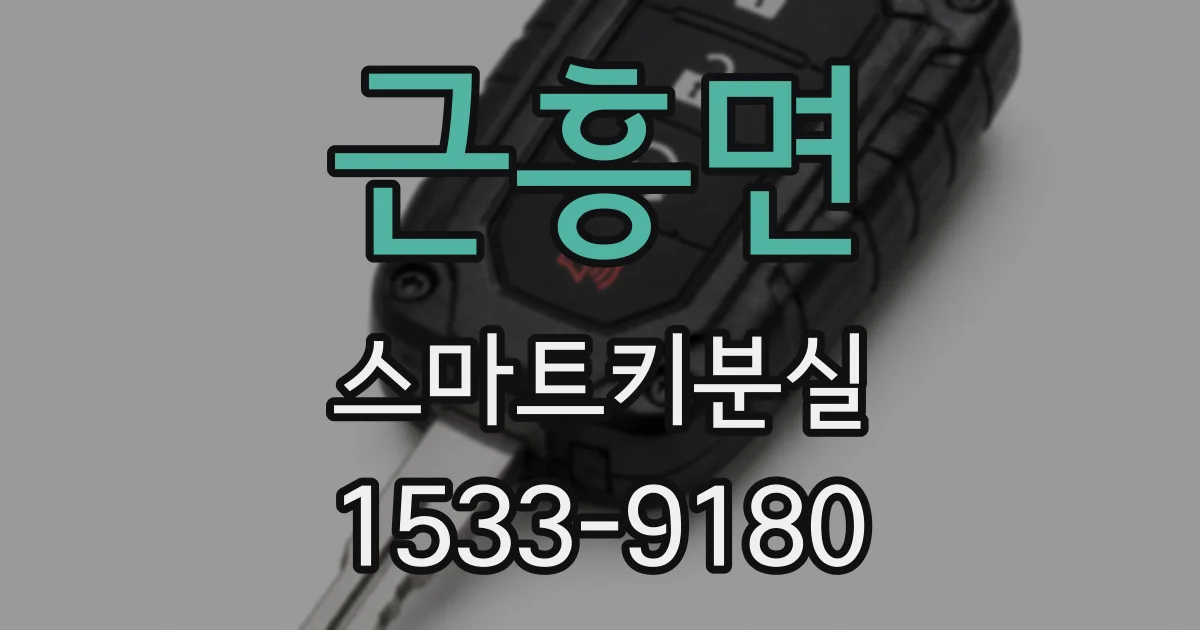 근흥면 스마트키분실