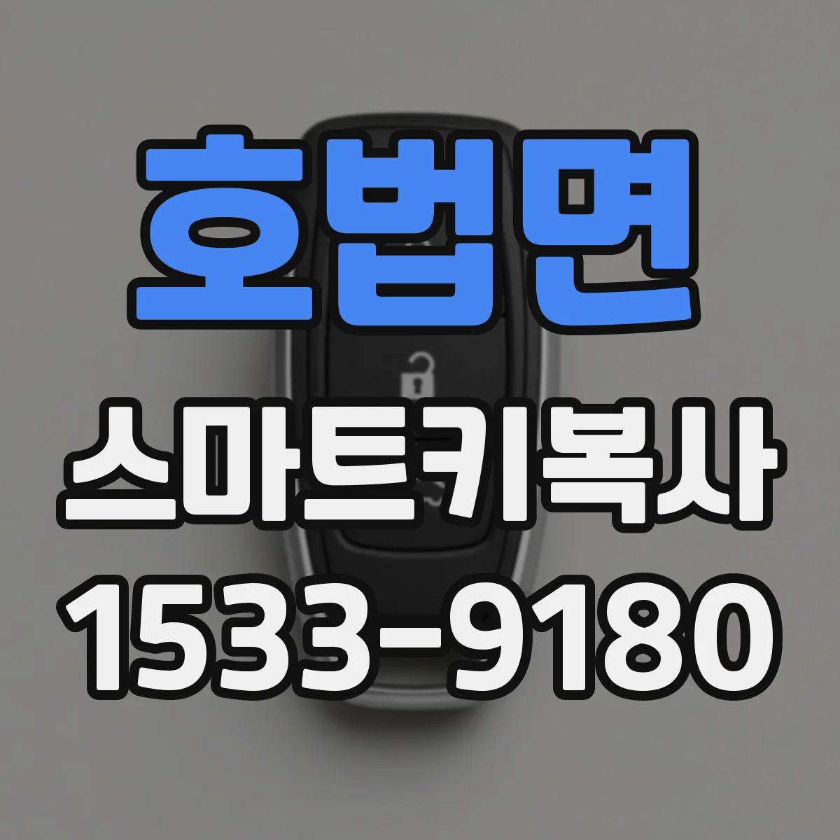 호법면 스마트키복사