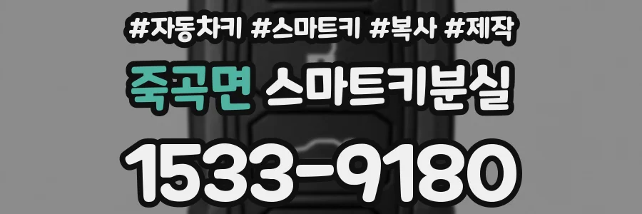 죽곡면 스마트키분실