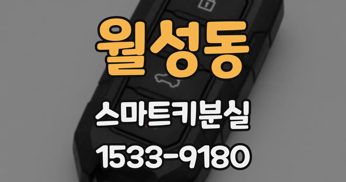 월성동 스마트키분실