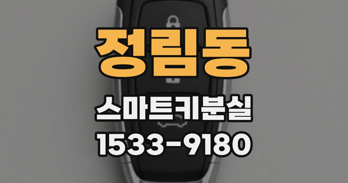 정림동 스마트키분실
