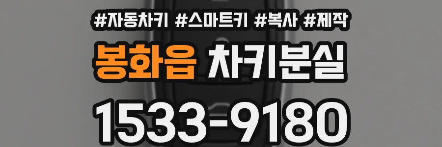 봉화읍 차키분실