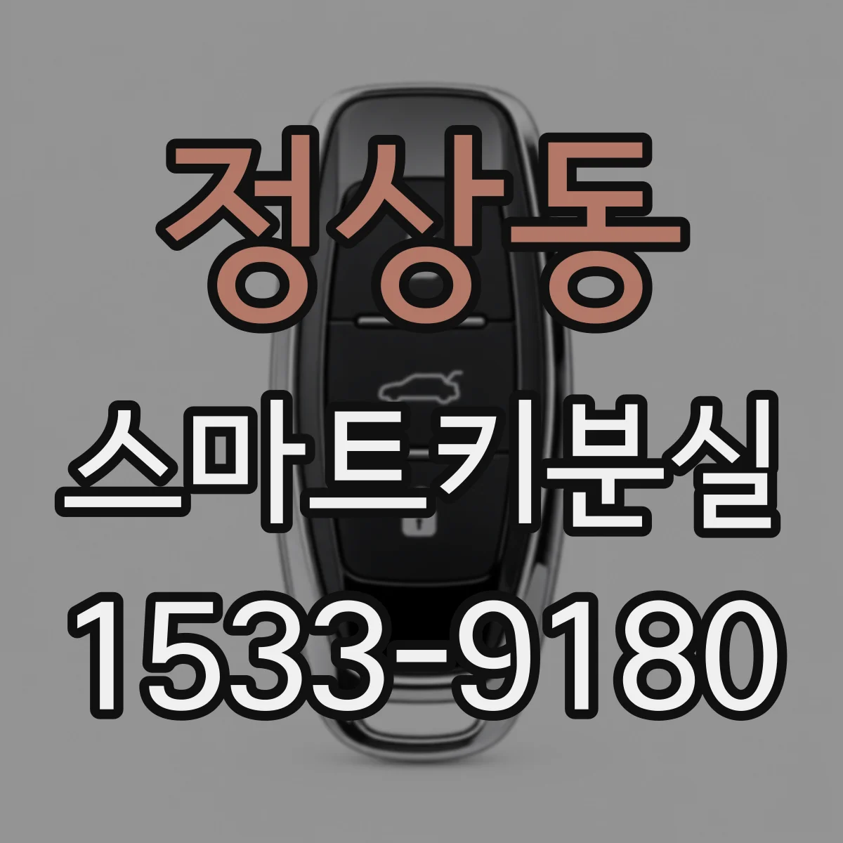 정상동 스마트키분실