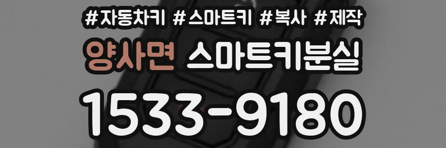 양사면 스마트키분실