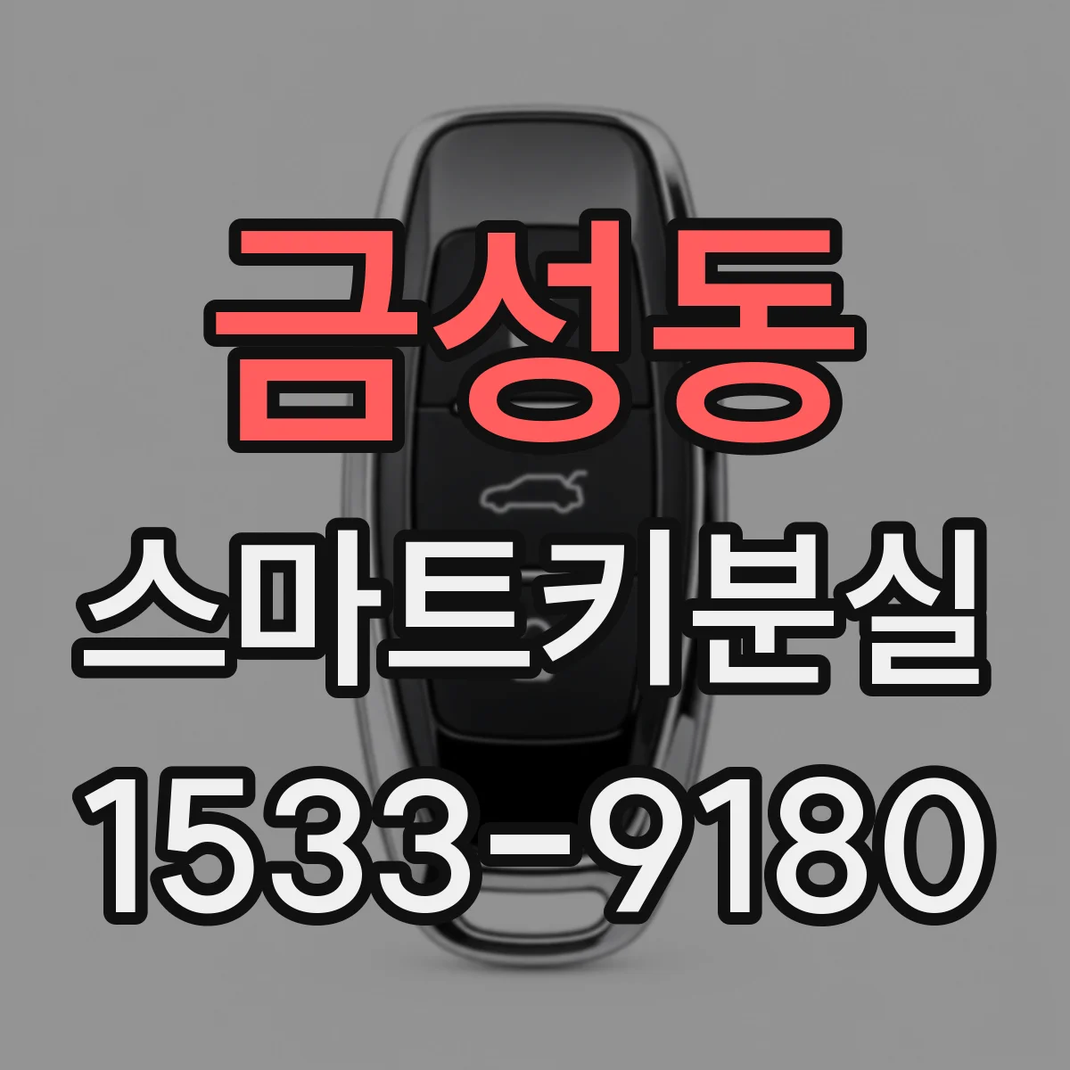 금성동 스마트키분실