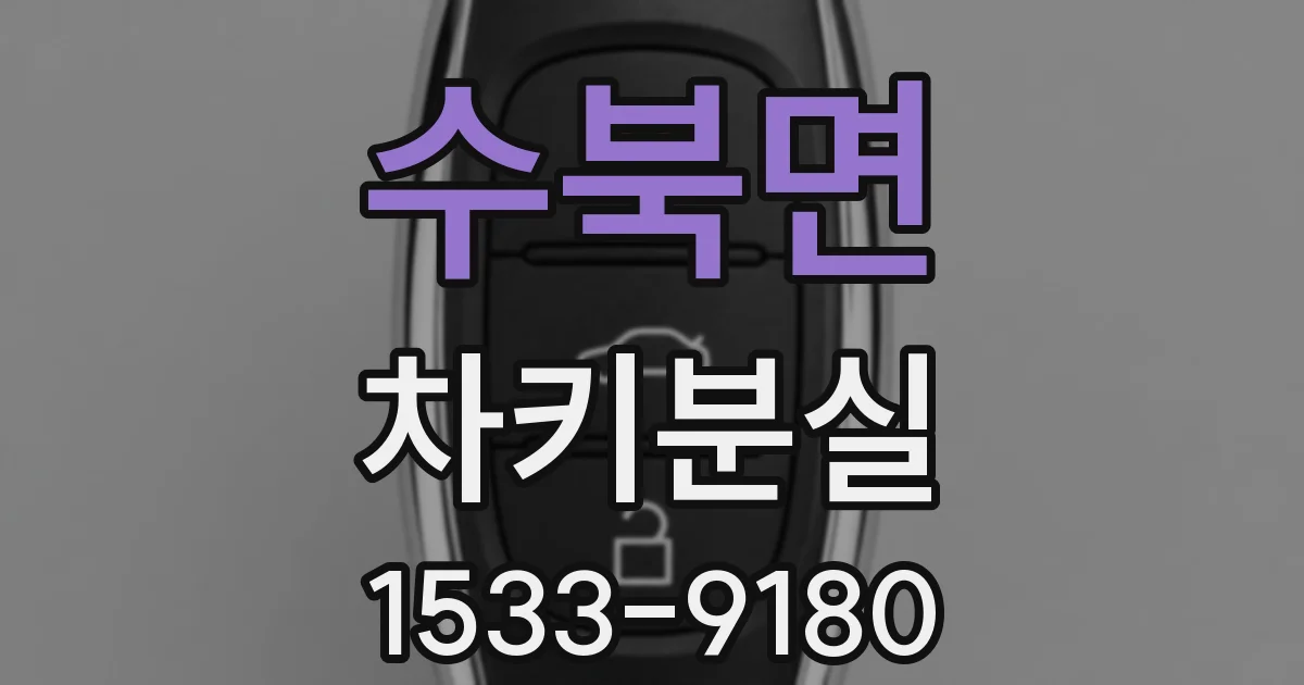 수북면 차키분실