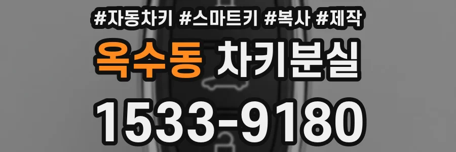 옥수동 차키분실