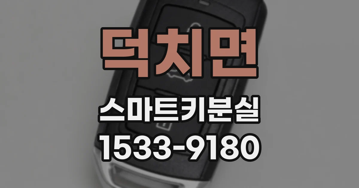 덕치면 스마트키분실