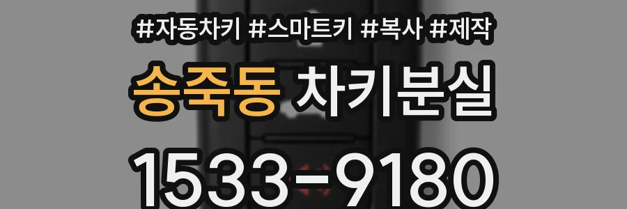 송죽동 차키분실