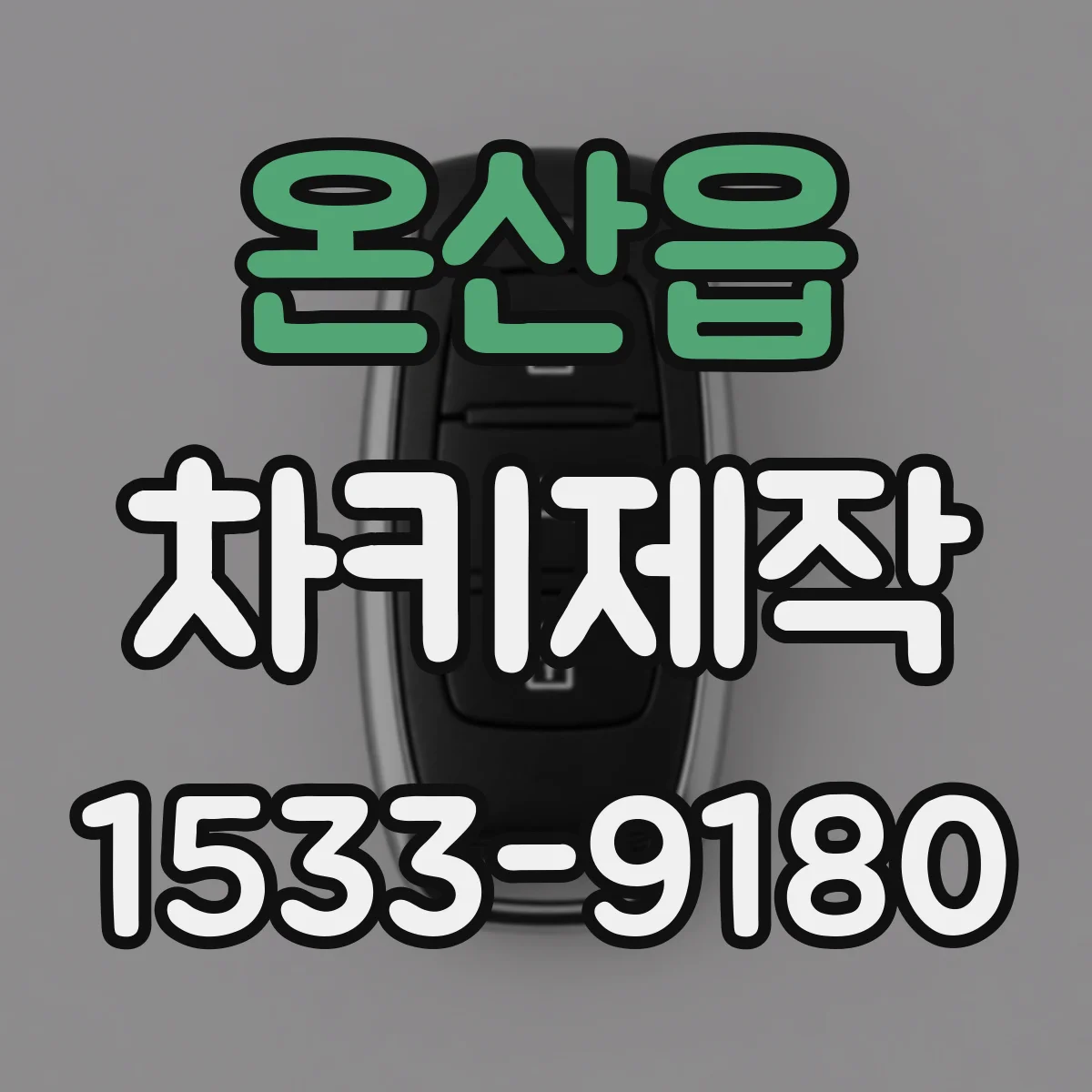 온산읍 차키제작