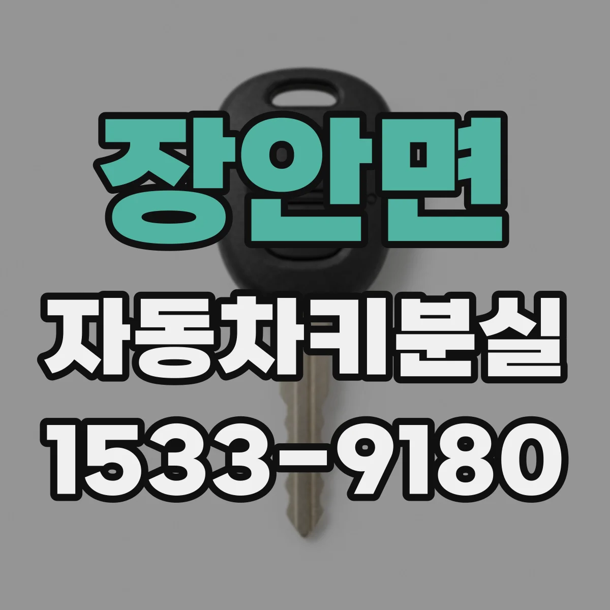 장안면 자동차키분실